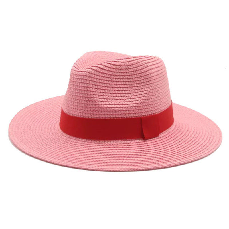 Elegant Straw for your Style: Highlights the versatility of the hat and its ability to complement different styles.