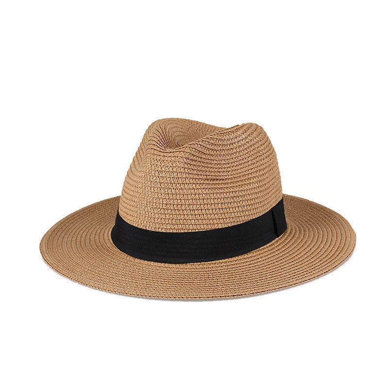 Elegant Straw for your Style: Highlights the versatility of the hat and its ability to complement different styles.
