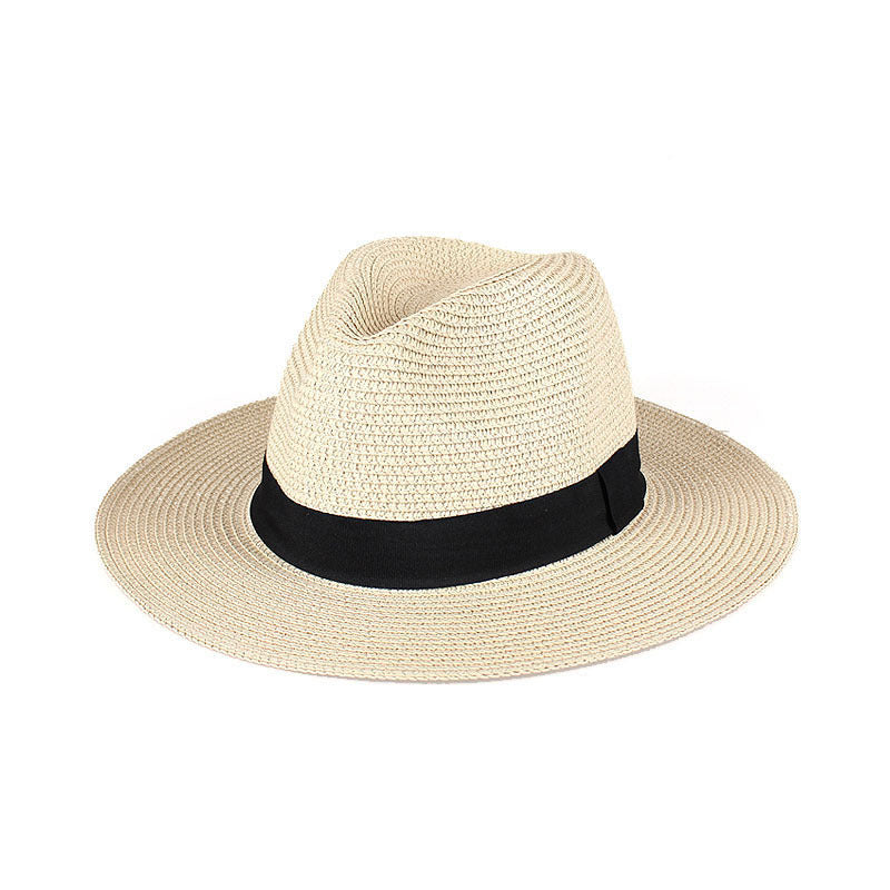 Elegant Straw for your Style: Highlights the versatility of the hat and its ability to complement different styles.