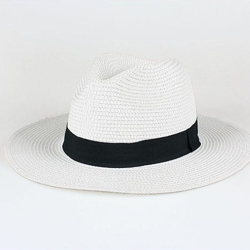 Elegant Straw for your Style: Highlights the versatility of the hat and its ability to complement different styles.