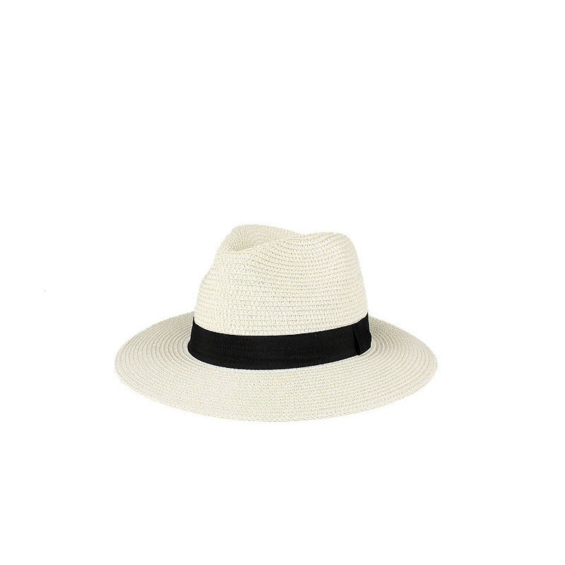 Elegant Straw for your Style: Highlights the versatility of the hat and its ability to complement different styles.