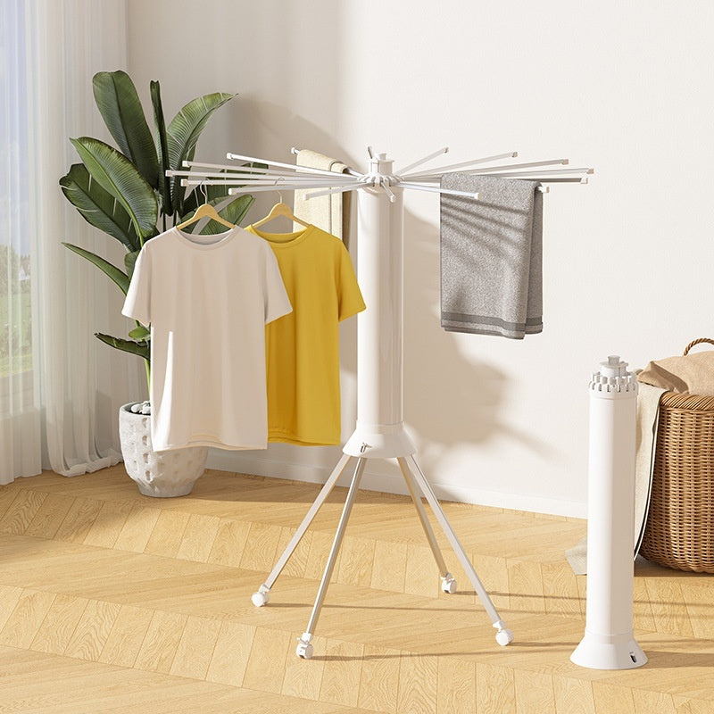 Small folding octopus-type clothesline