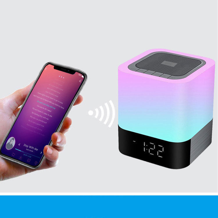 Bluetooth Speaker, Clock Speaker with Display