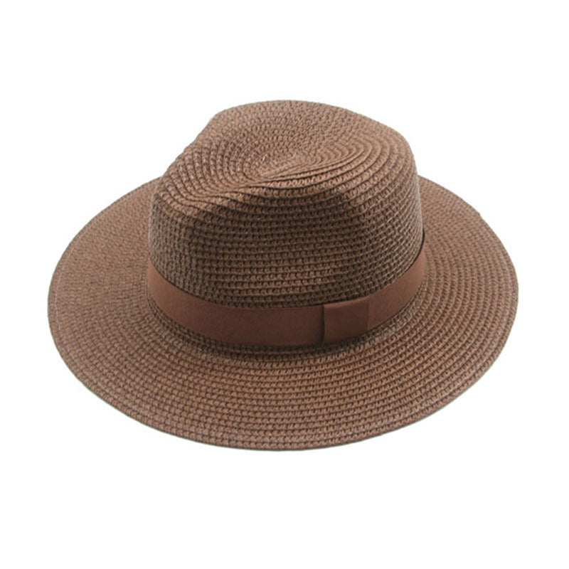 Elegant Straw for your Style: Highlights the versatility of the hat and its ability to complement different styles.