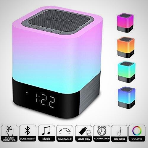 Bluetooth Speaker, Clock Speaker with Display