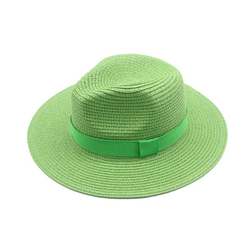 Elegant Straw for your Style: Highlights the versatility of the hat and its ability to complement different styles.