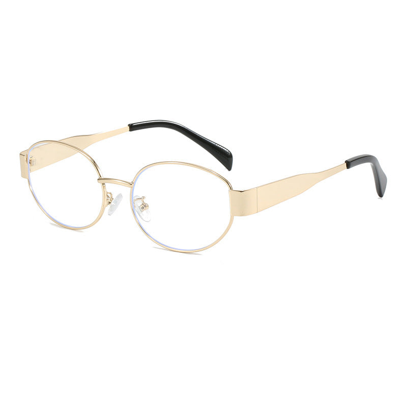 Feel chic and elegant with retro oval sunglasses