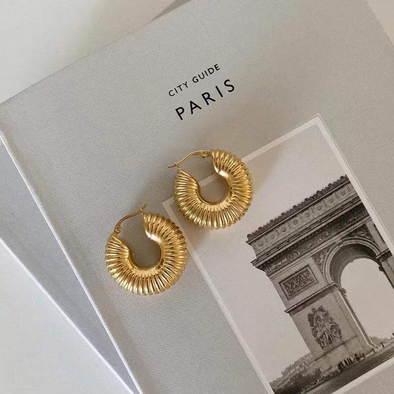 Chunky Hoop Earrings: Dare to Shine!