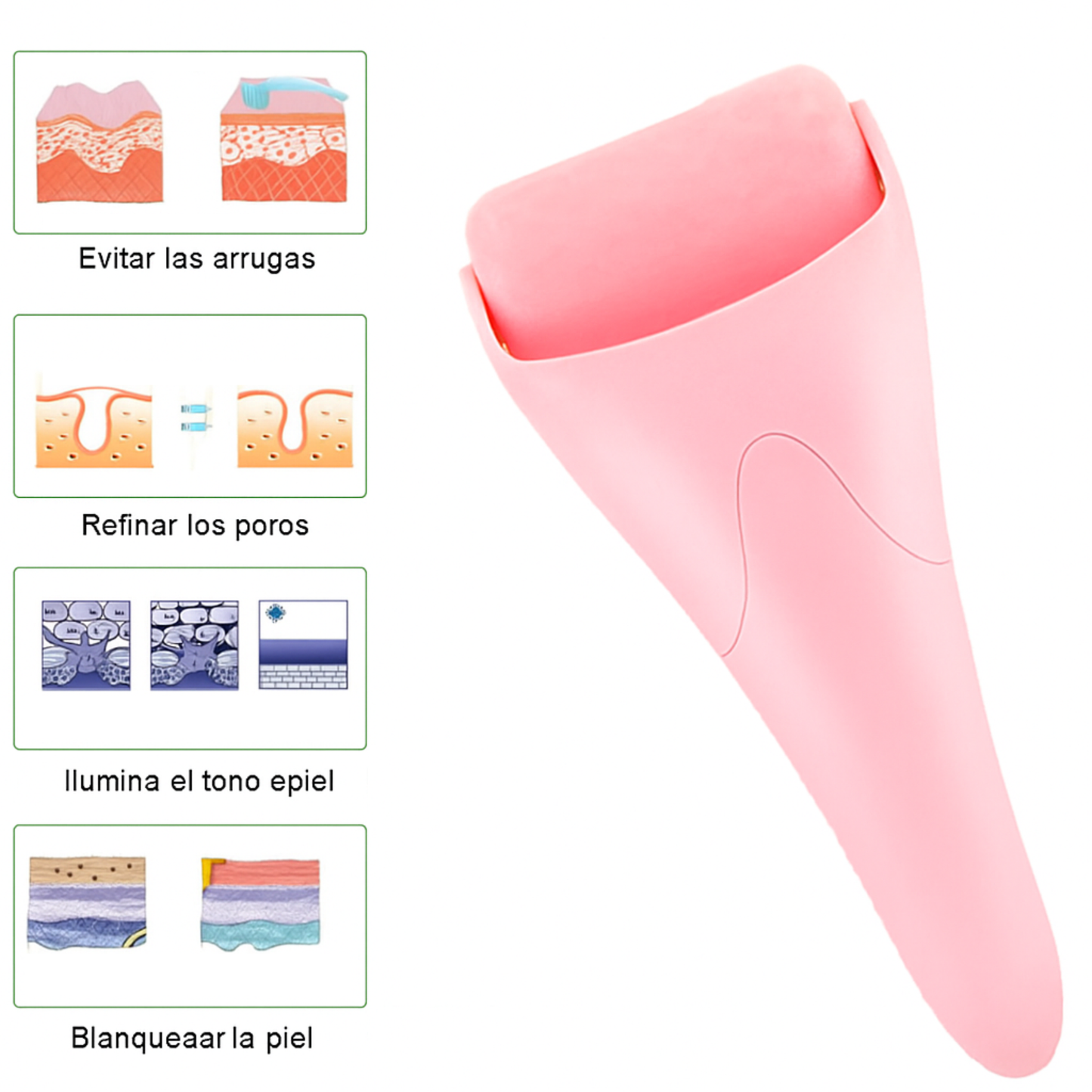 Ice Glow Pro — Dale a tu piel un toque de frescura y luminosidad al instante.
