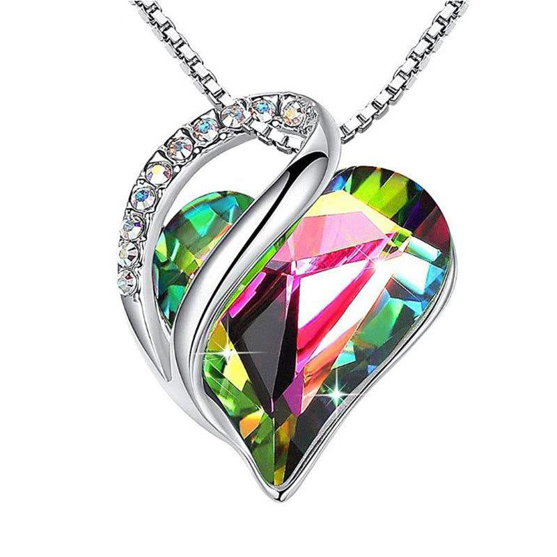 Eternal Love: An infinity heart pendant necklace to symbolize your eternal love.