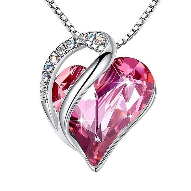 Eternal Love: An infinity heart pendant necklace to symbolize your eternal love.
