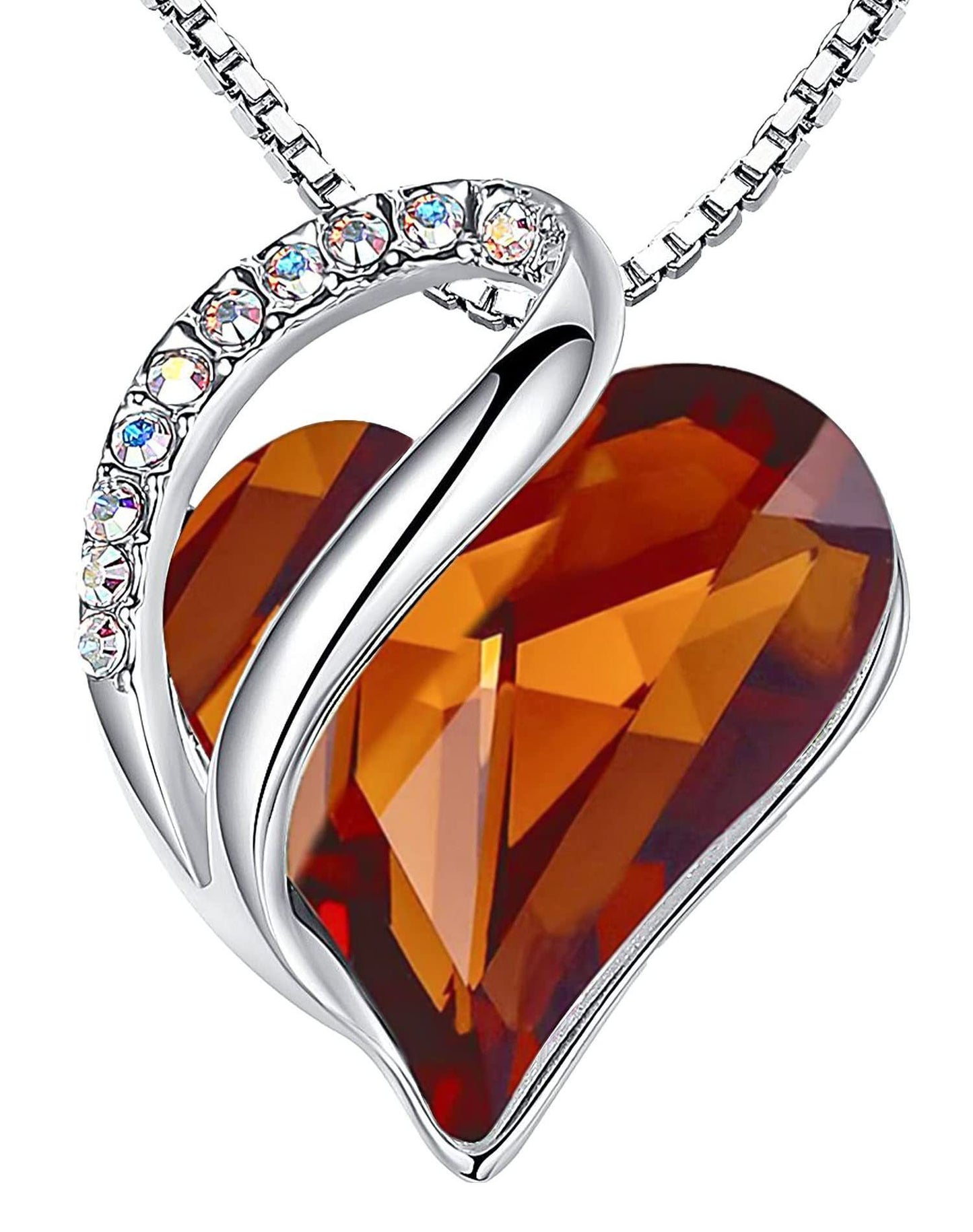 Eternal Love: An infinity heart pendant necklace to symbolize your eternal love.