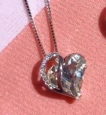 Eternal Love: An infinity heart pendant necklace to symbolize your eternal love.