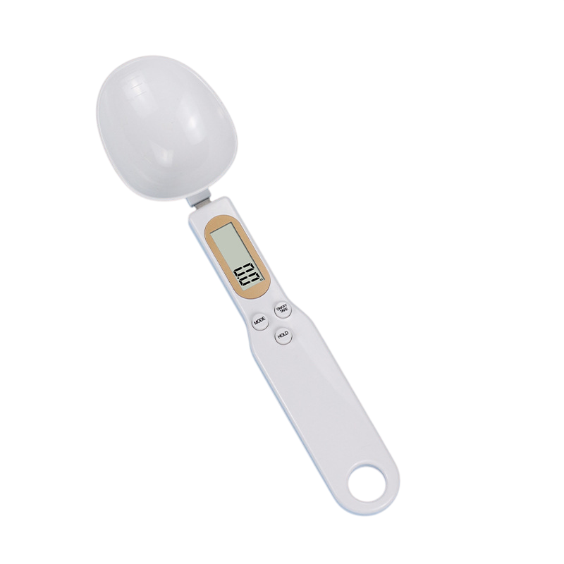 Electronic food measuring spoon. High-precision scale.