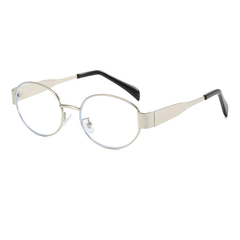 Feel chic and elegant with retro oval sunglasses