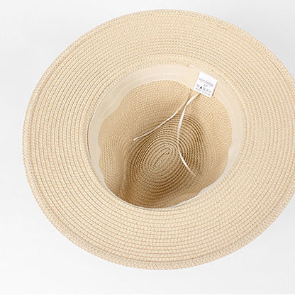 Elegant Straw for your Style: Highlights the versatility of the hat and its ability to complement different styles.