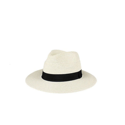 Elegant Straw for your Style: Highlights the versatility of the hat and its ability to complement different styles.