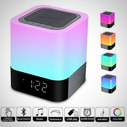 Bluetooth Speaker, Clock Speaker with Display
