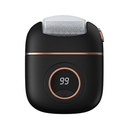 Electric Foot File: Removes dead skin from feet and pedicure.