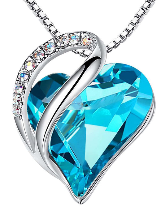 Eternal Love: An infinity heart pendant necklace to symbolize your eternal love.