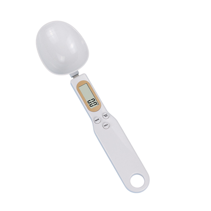Electronic food measuring spoon. High-precision scale. 