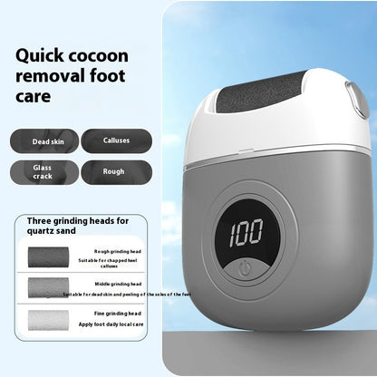Electric Foot File: Removes dead skin from feet and pedicure.