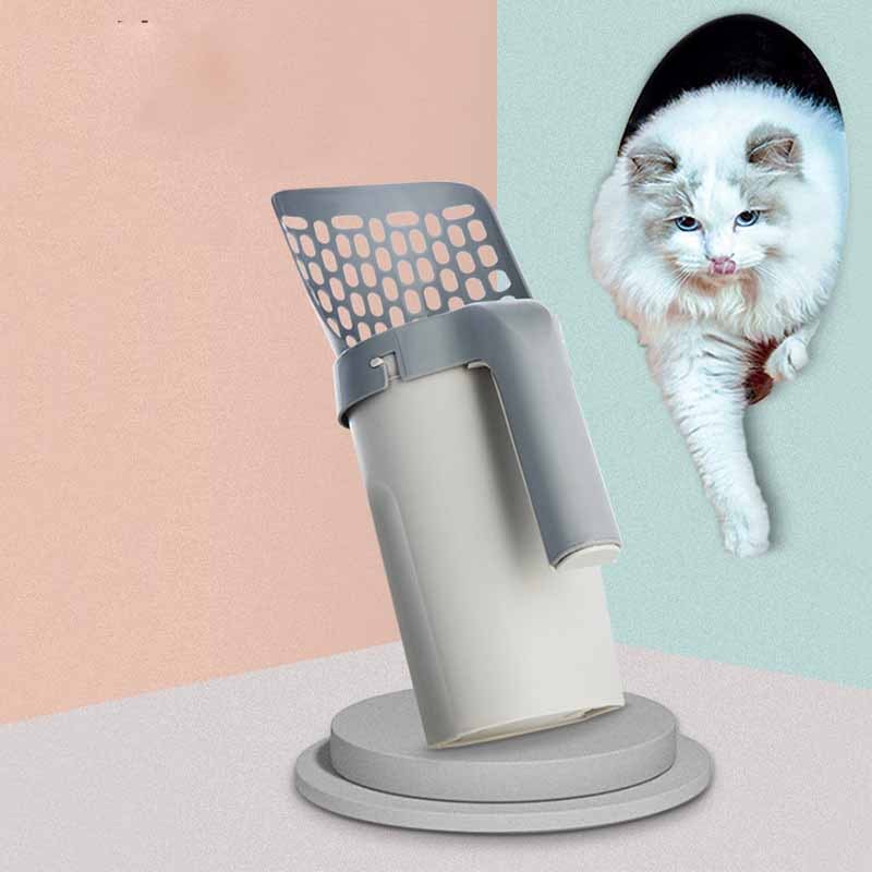 Cat litter scoop. Cat poop scoop