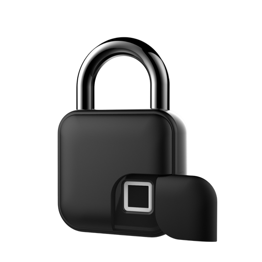 Smart Padlock with Fingerprint and Bluetooth for Bedroom, Anti-Theft Lock with Remote Control