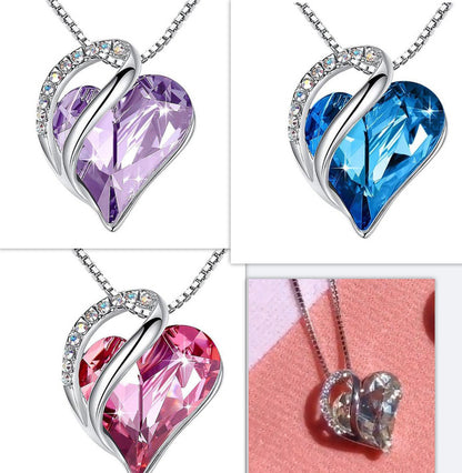 Amor eterno: Un collar con dije de corazón infinito para simbolizar tu amor eterno.